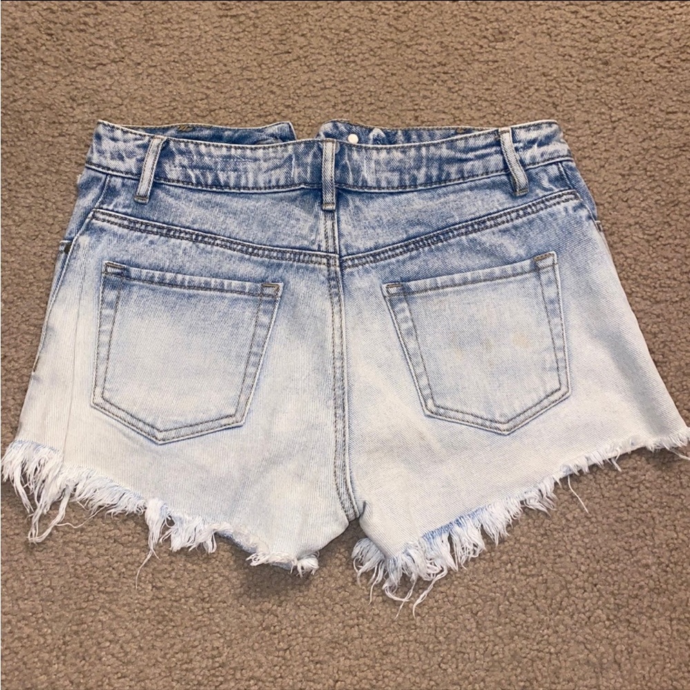 PacSun High Waisted Jean Shorts